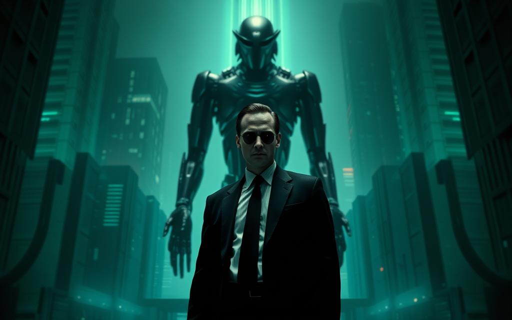 The Matrix AI system and Agent Smith