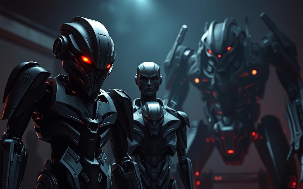 menacing AI characters comparison