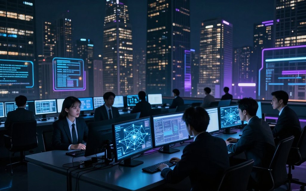 omniscient AI network surveillance